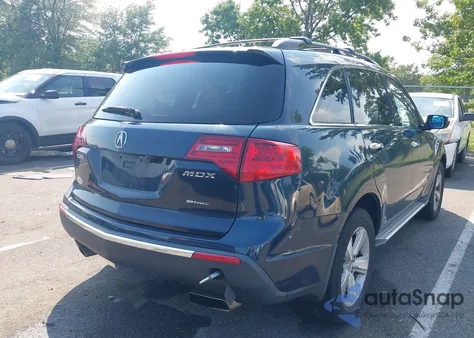 2010 Acura Mdx из США, поврежденный, VIN 2HNYD2H22AH528963